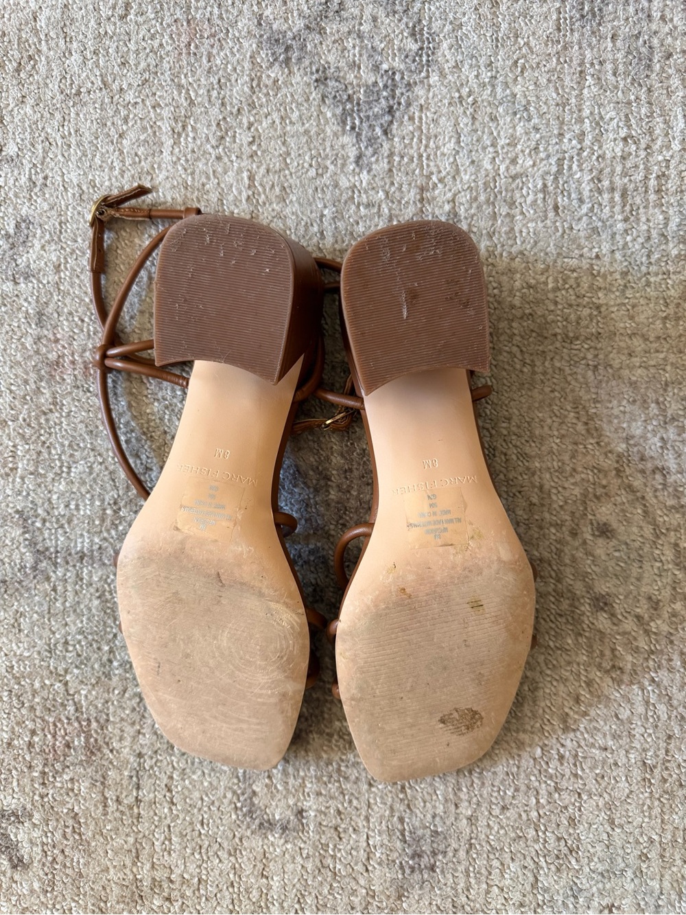 Marc Fisher Gurion Heeled Sandals - Picture 3 of 3